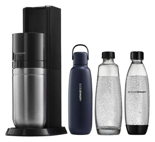 SodaStream Duo Allround Pack Wassersprudler Schwarz,