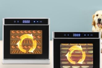 6/8 Etagen Dörrautomat Dörrapparat LCD Edelstahl