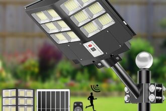 1000W Solar Straßenlampe LED Straßenlaterne Solarleuchten