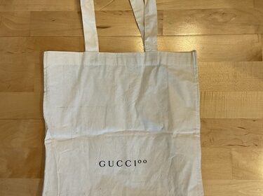NEU! Gucci Jutebeutel Tasche Stoffbeutel Elfenbein/Beige