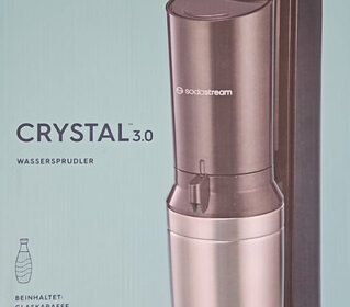 SodaStream Wassersprudler Crystal 3.0 inkl. Glasflasche