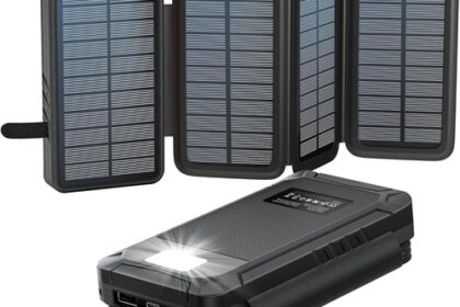 Solar Powerbank 26800mAh elzle Solar Ladegerät