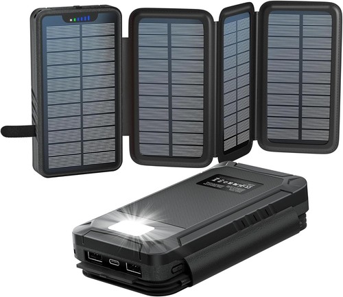 Solar Powerbank 26800mAh elzle Solar Ladegerät