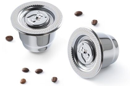 Wiederverwendbare Kaffeekapseln, nachfüllbar, Espresso Pod aus