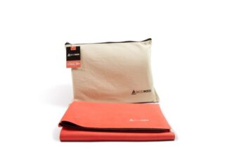 Reise Yogamatte “Coral Red“ Naturkautschuk vegan