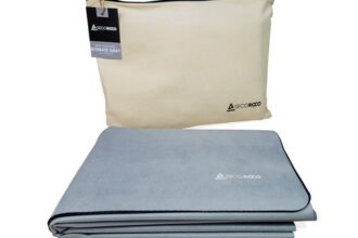 Reise Yogamatte aus Naturkautschuk ULTIMATE GRAY