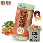 10L Biomüllbeutel mit Henkel | 100