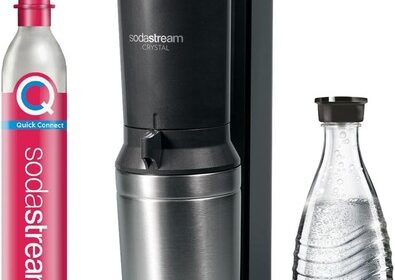 SodaStream Crystal 3.0 Wassersprudler Titan Quick