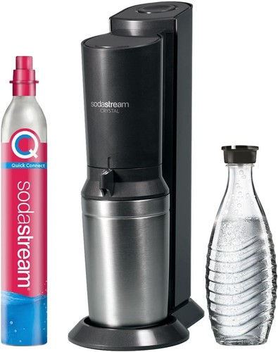 SodaStream Crystal 3.0 Wassersprudler Titan Quick