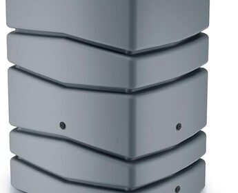 Regentonne mit Hahn IDTC450 Wasserbehälter Regentank