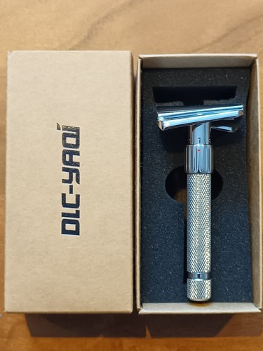 Yaqi Torqx Edelstahl Rasierhobel CNC-Gefräst mit
