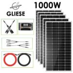 1000W Solarmodul Set Solarpanel 12V Solaranlage