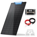200W Solarpanel Solarmodul Kit ETFE-Material Solaranlage
