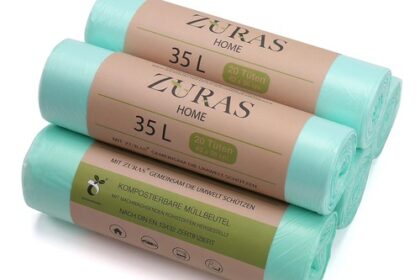 35 Liter Biomüllbeutel 100 Stk. kompostfähige,