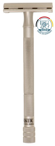 24 INOX UNISEX Rasierhobel KOMPLETT EDELSTAHL