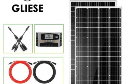 400W Solarmodul Set Solarpanel 12V Solaranlage