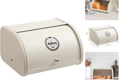 Brotkasten Edelstahl Brotaufbewahrung Metall Brotbox mit