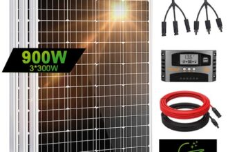 Gliese 900W Solarpanel 12V Set Monokristallin