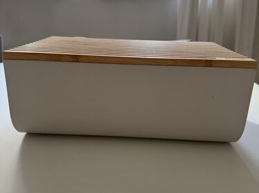 Brotbox von Alessi Brotkasten aus Edelstahl