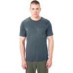 VAUDE Herren-T-Shirt "Essential Wool" mit 90 % Merinowolle, heron, Gr. XL