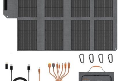 80W Solarpanel Faltbar usb c für