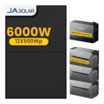 3x Anker Solarbank 3 E2700 Pro mit Power Dock Multisystem, mit 12 x 500 JA Solar Bifaziale Solarmodule, by Powerness - 1x Sma