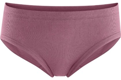 Living Crafts Bio-Damen-Taillen-Slip "JADE", dark rose, Gr. 36/38
