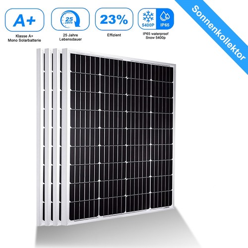 1200W Solarmodul Photovoltaik Modul 300W*4 Solarpanel