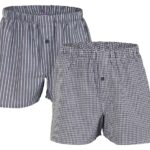 Living Crafts 2er-Pack Bio-Herren-Boxershorts "Gregor" grau, Gr. M