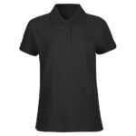 Neutral Bio-Damen-Poloshirt, 235 g/m² schwarz, Gr. XS