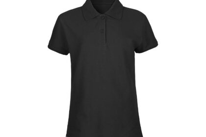 Neutral Bio-Damen-Poloshirt, 235 g/m² schwarz, Gr. XS