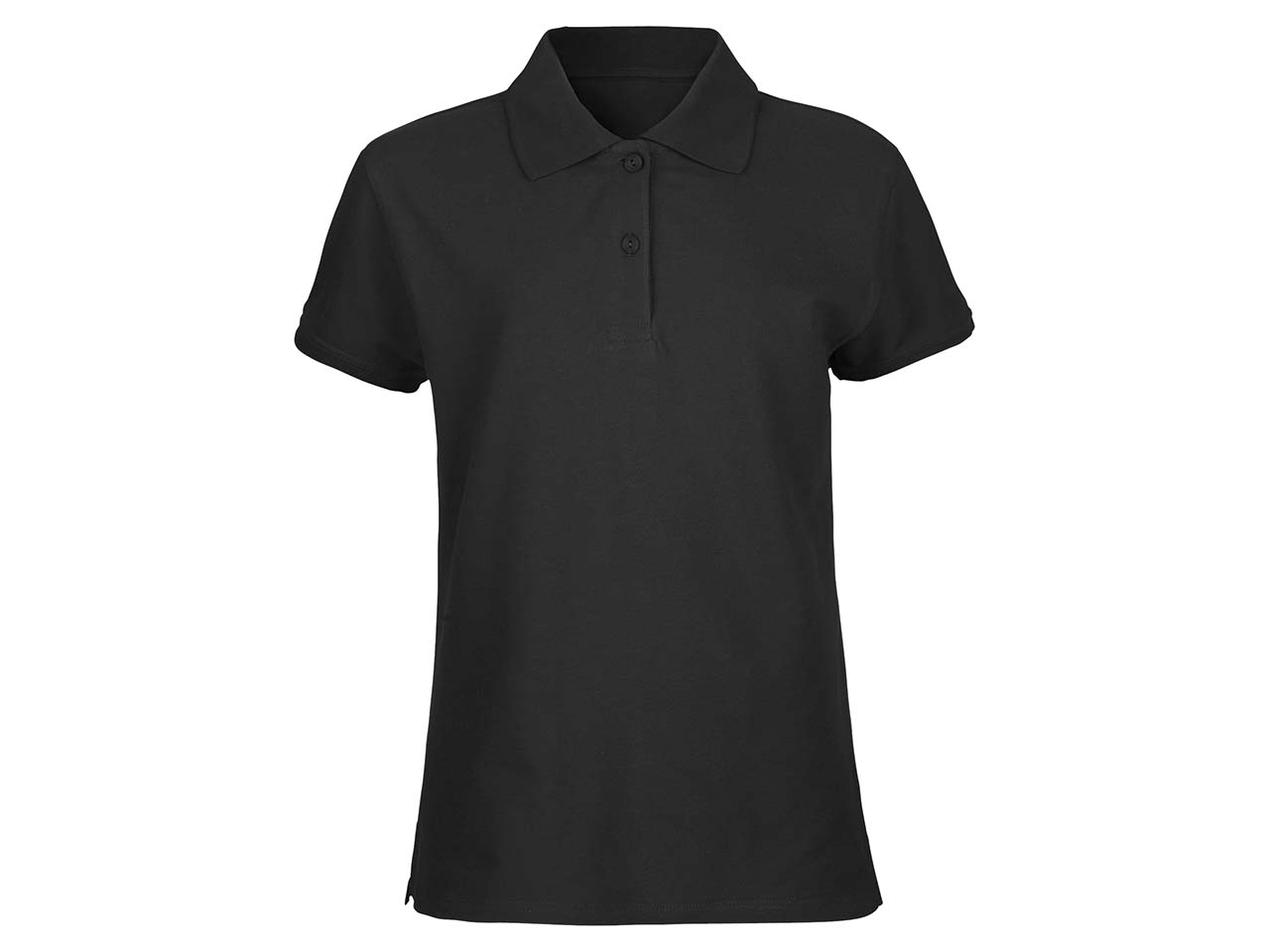 Neutral Bio-Damen-Poloshirt, 235 g/m² schwarz, Gr. XS