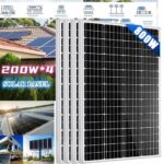 800W 12V Solarpanel Solarmodul Monokristallin Photovoltaik