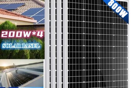 800W 12V Solarpanel Solarmodul Monokristallin Photovoltaik