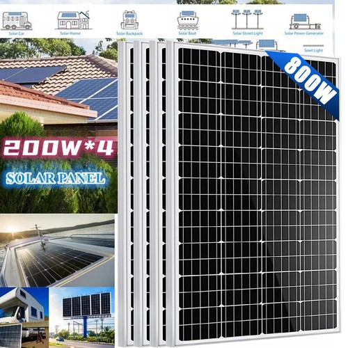 800W 12V Solarpanel Solarmodul Monokristallin Photovoltaik