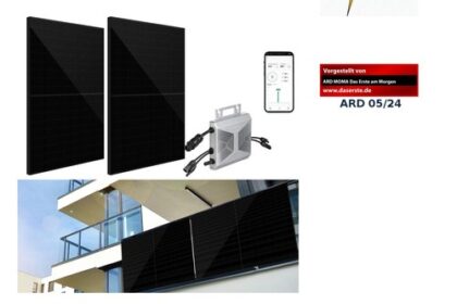 revolt 820W MPPT-Balkon-Solaranlage + 800W