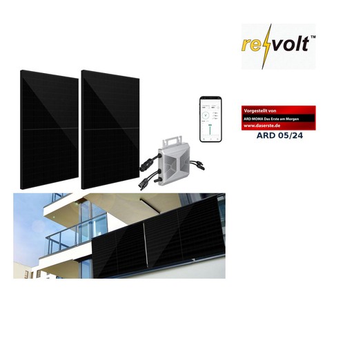 revolt 820W MPPT-Balkon-Solaranlage + 800W