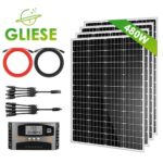 480W Solarmodul Set Solaranlage Komplettset Solarpanel