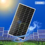 250W Solarmodul Monokristallin Solarpanel Solaranlage Wohnmobil