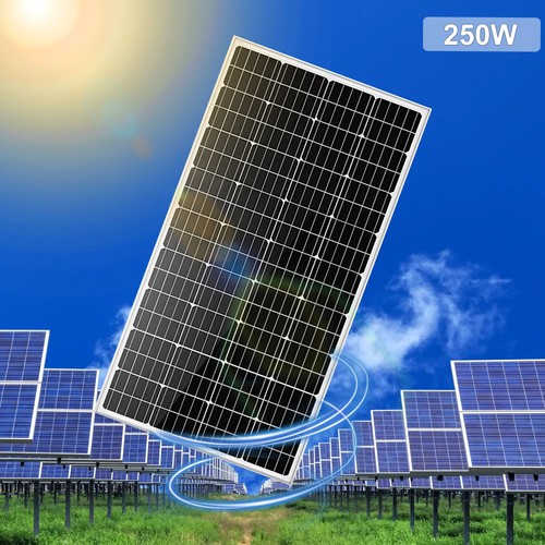250W Solarmodul Monokristallin Solarpanel Solaranlage Wohnmobil