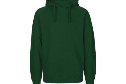 Neutral Bio-Herren-Hoodie bottle green, Gr. 2XL