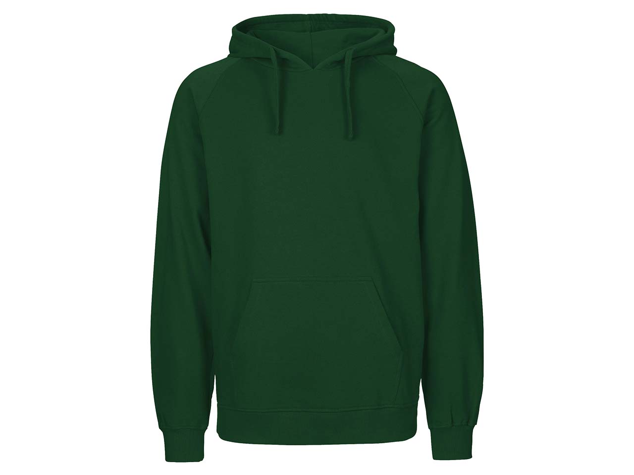 Neutral Bio-Herren-Hoodie bottle green, Gr. 2XL