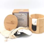 Abschminkpads waschbar mit edler Bambusbox und