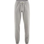 Living Crafts Bio-Herren-Jogginghose "Calvin" mit Schubtaschen grau, Gr. S