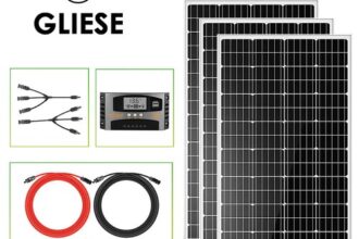 600W Solarmodul Set Solarpanel 12V Solaranlage