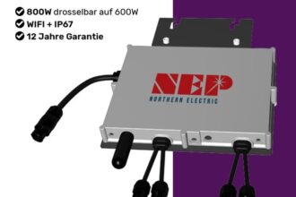 NEP BDM 800 Micro Wechselrichter 800W/600W