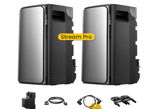EcoFlow STREAM MAX & Pro Sonderangebot Bundle, All-in-One Speicher für Balkonkraftwerke, by Powerness - 2x STREAM Pro / 1 x S