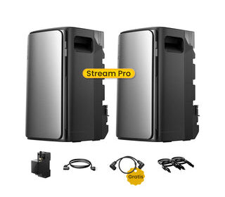 EcoFlow STREAM MAX & Pro Sonderangebot Bundle, All-in-One Speicher für Balkonkraftwerke, by Powerness - 2x STREAM Pro / 1 x S