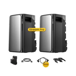 EcoFlow STREAM MAX & Pro Sonderangebot Bundle, All-in-One Speicher für Balkonkraftwerke, by Powerness - 2x STREAM Pro / 1 x S