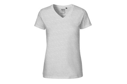 Neutral Bio-Damen-T-Shirt mit V-Ausschnitt 155 g/m² weiß, Gr. M
